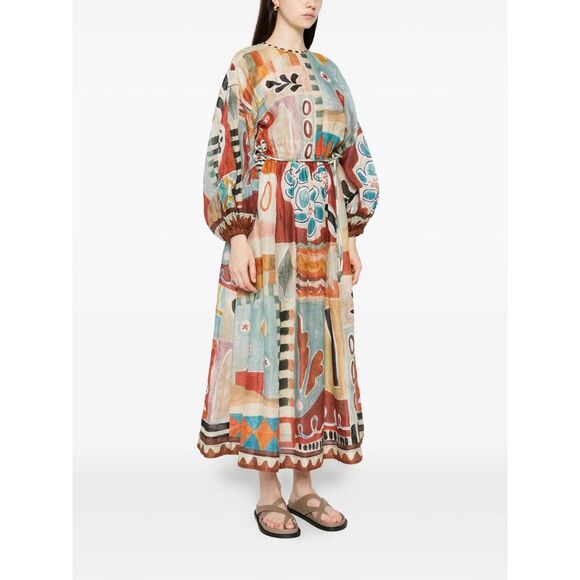 Alemais Red Dresses - Day Dresses Women - Picture 3 of 5